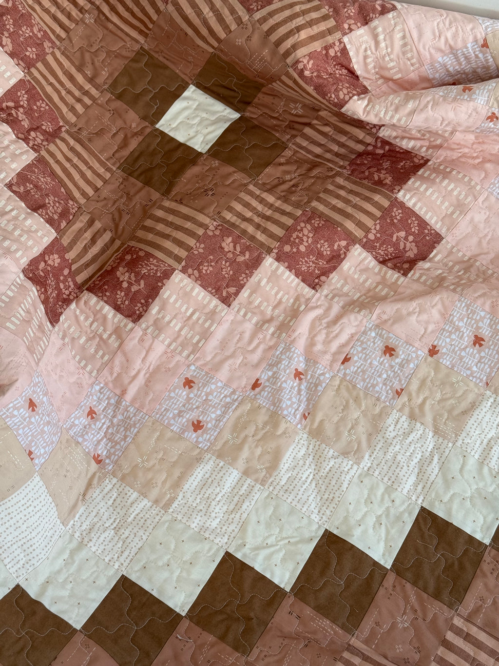 Trip Around the World Large Throw Size (73” x 73” )