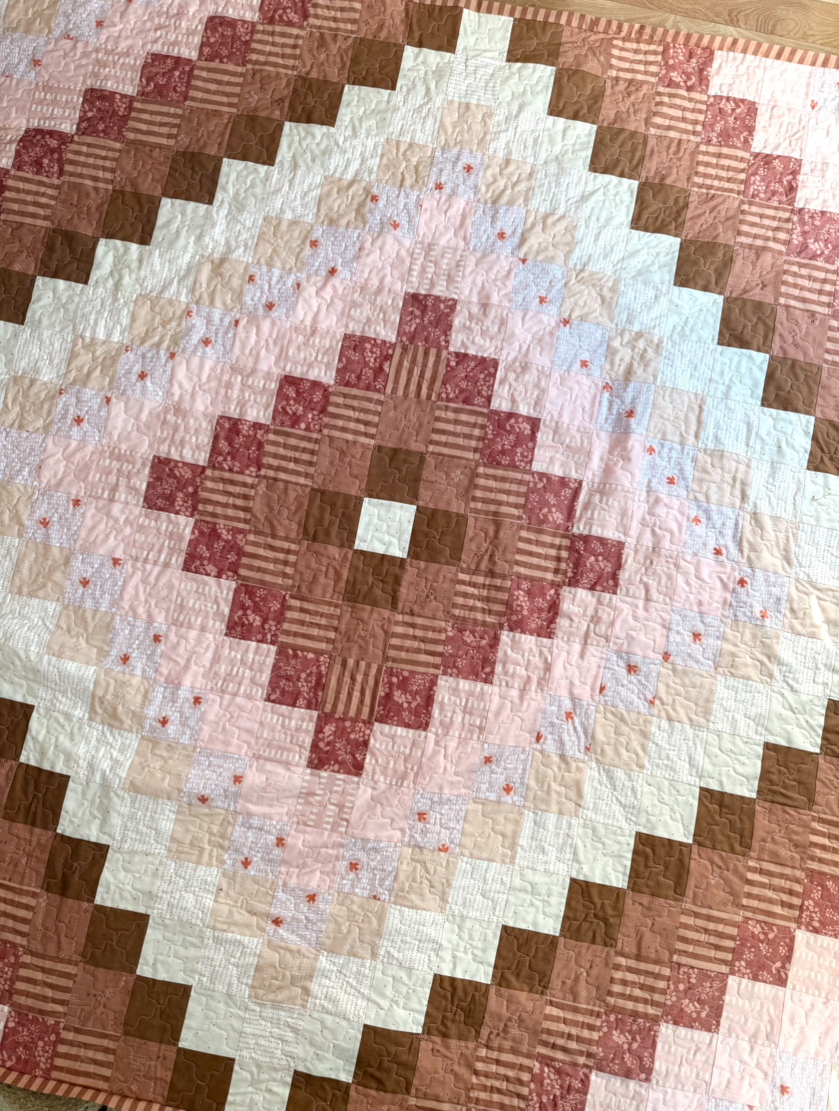 Trip Around the World Large Throw Size (73” x 73” )