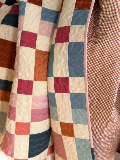 Andy Quilt Throw Size (60” x 72” )