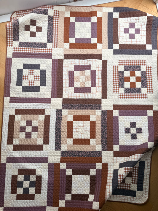 Alabama  Quilt Throw Size (54” x 72” )