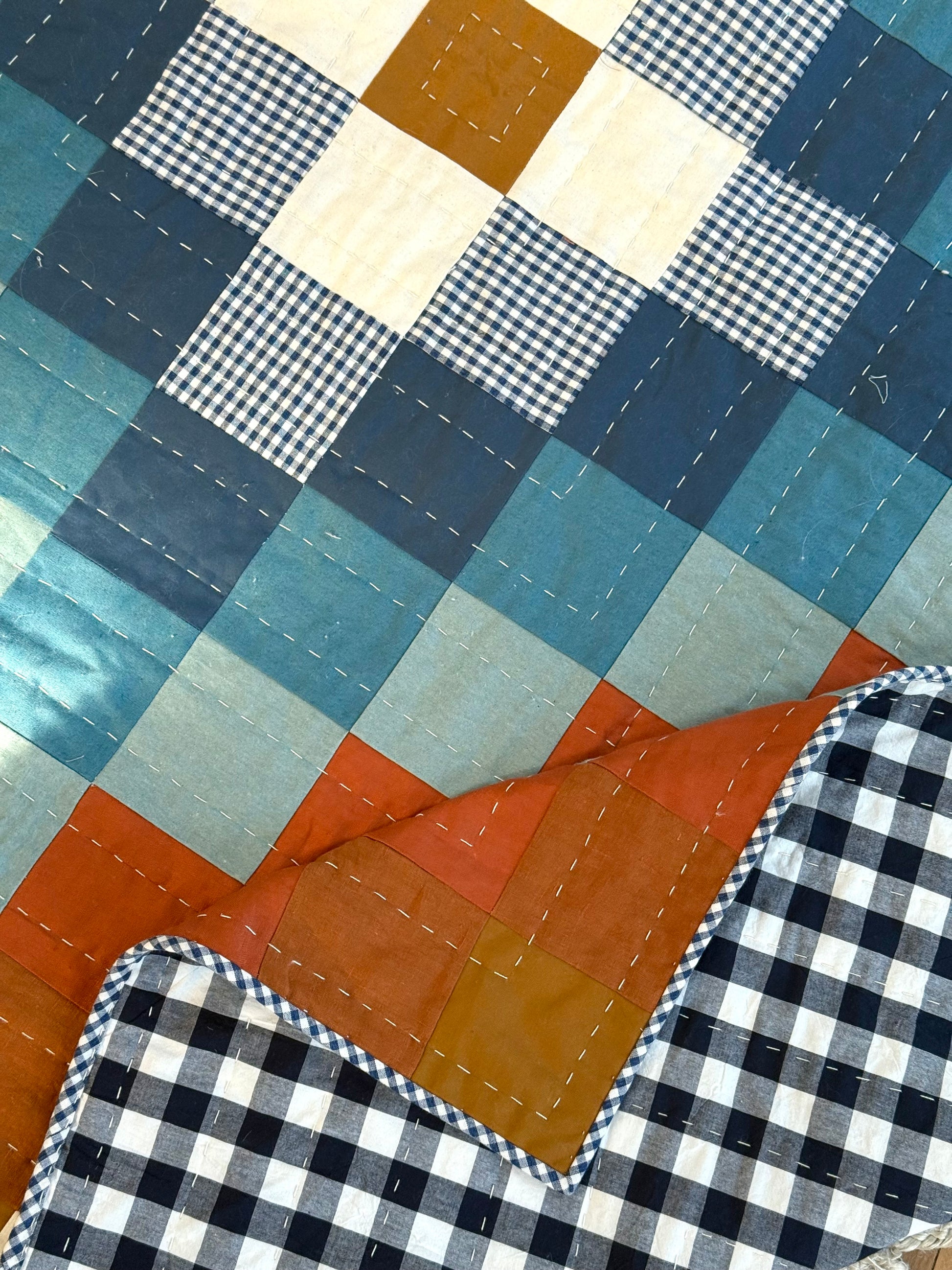 Trip Around the World Throw Size (68” x 68” )