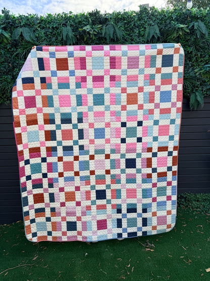Andy Quilt Throw Size (60” x 72” )