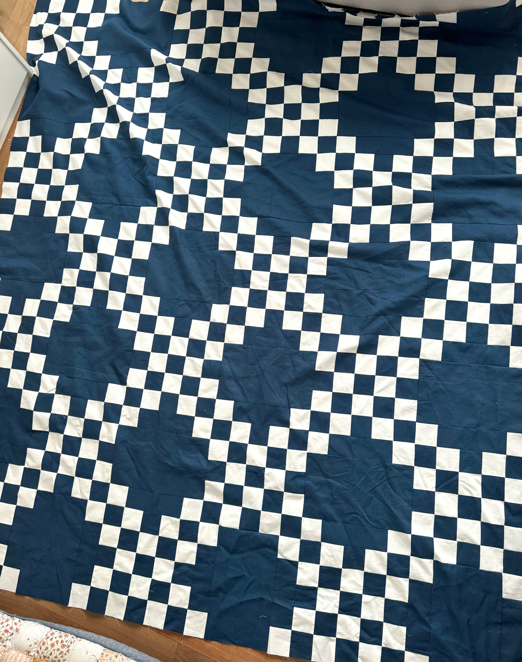 Double Irish Chain Quilt Pattern