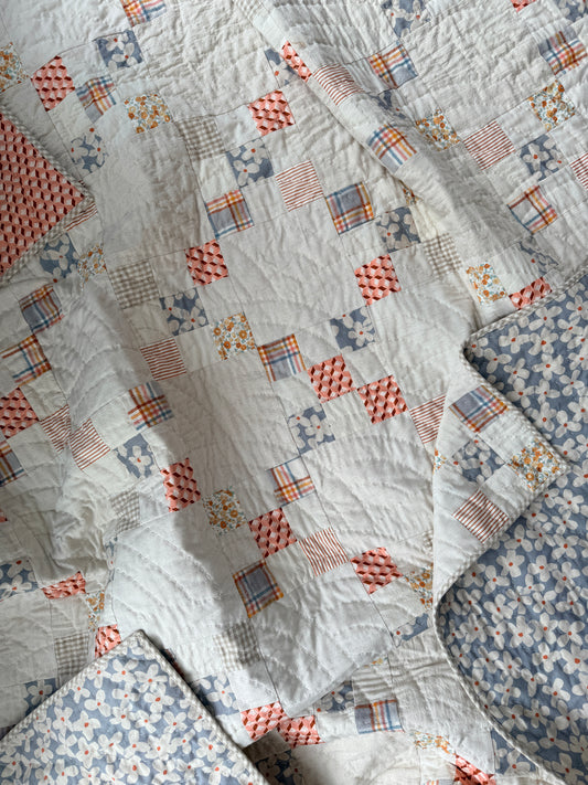 JMQ Single Irish Chain Quilt Pattern