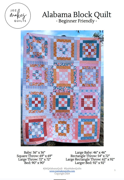 Alabama Quilt Pattern