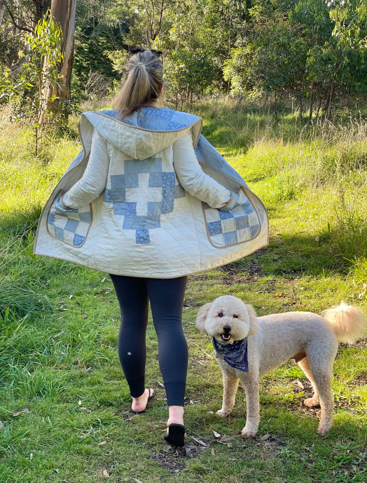 Reversible Quilt coat - size 8-12 AU (4-8 US)