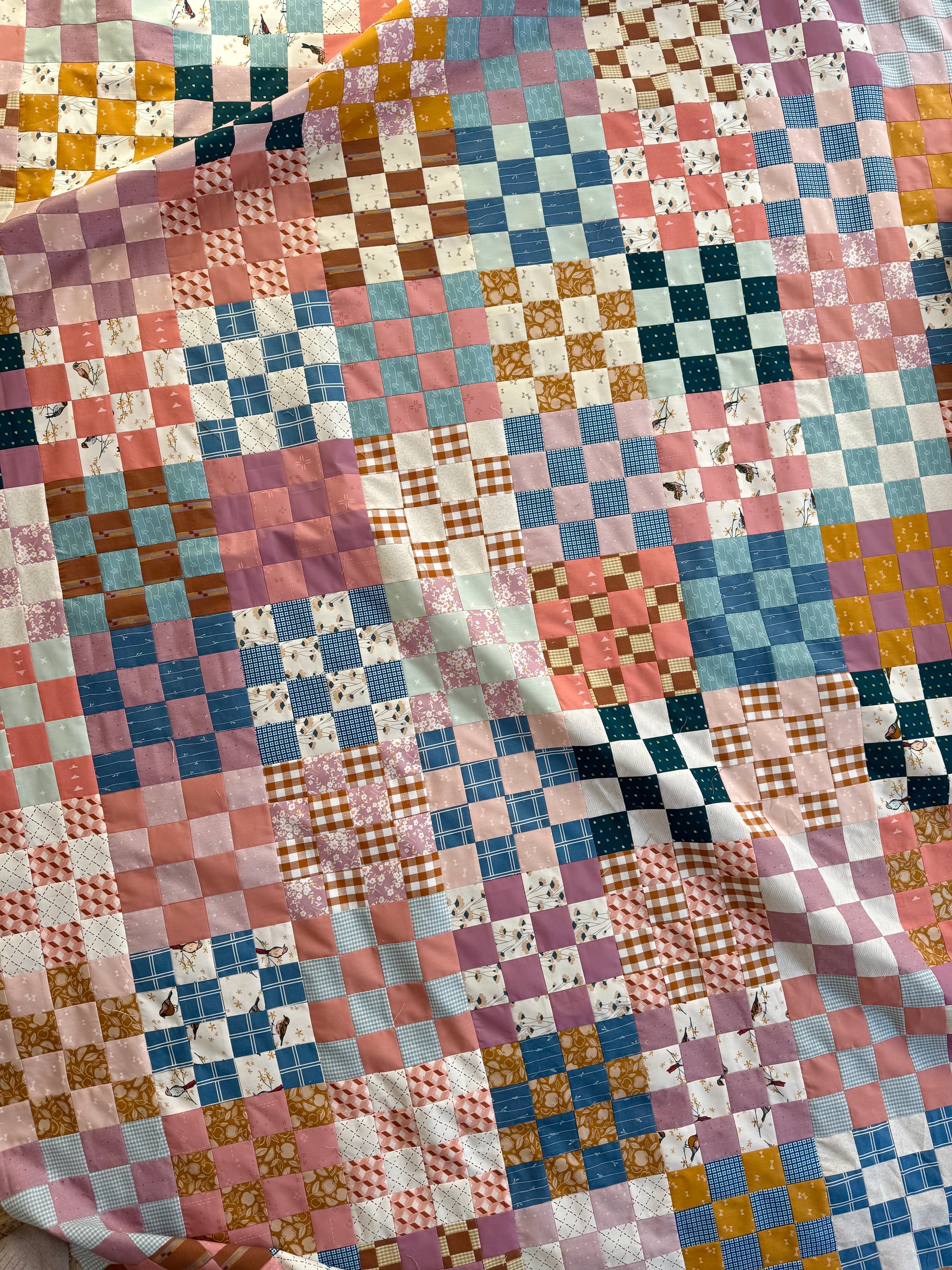 Small Squares Quilt Pattern