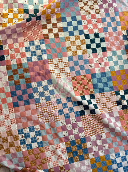 Small Squares Quilt Pattern