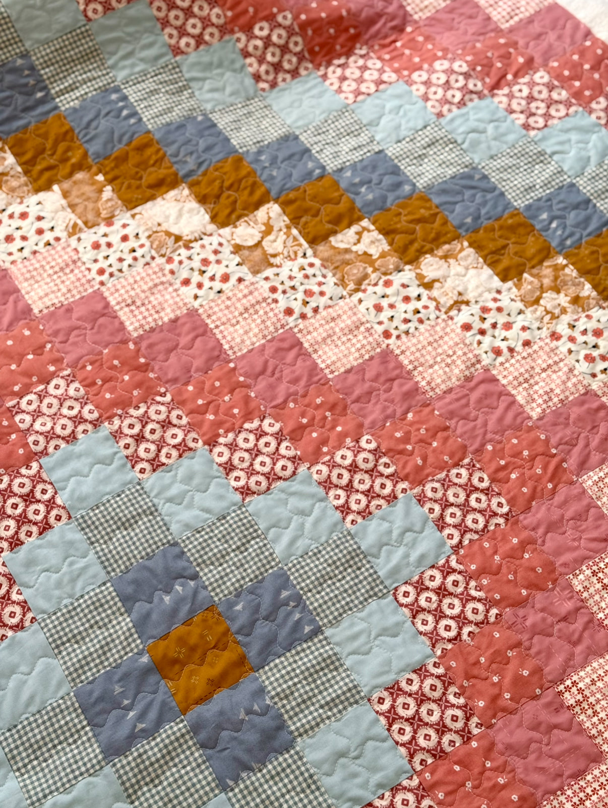 Trip Around the World quilt pattern