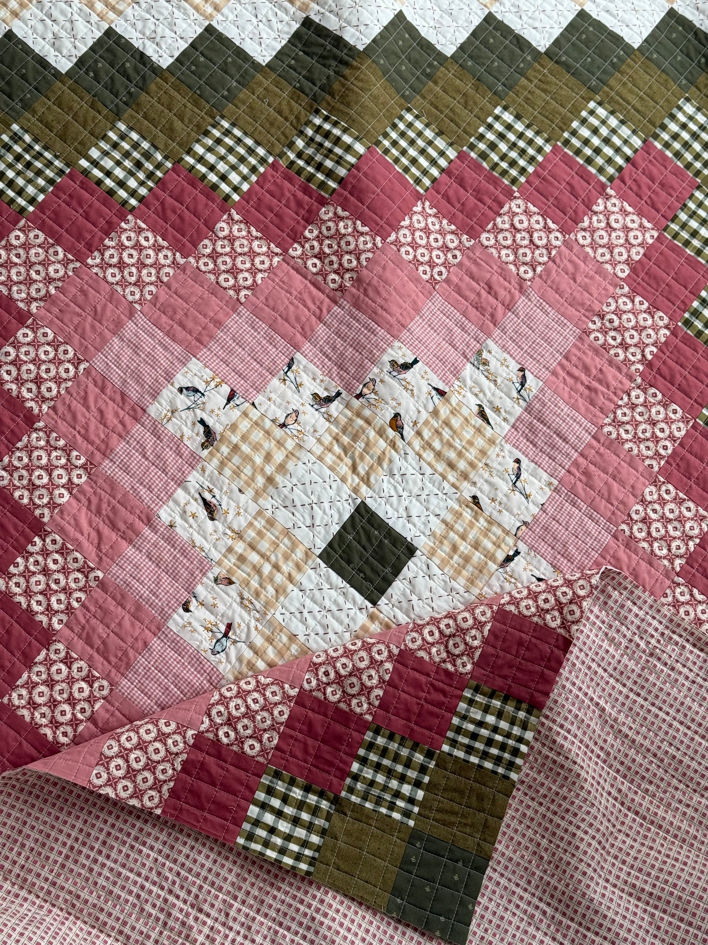 Trip Around the World quilt pattern