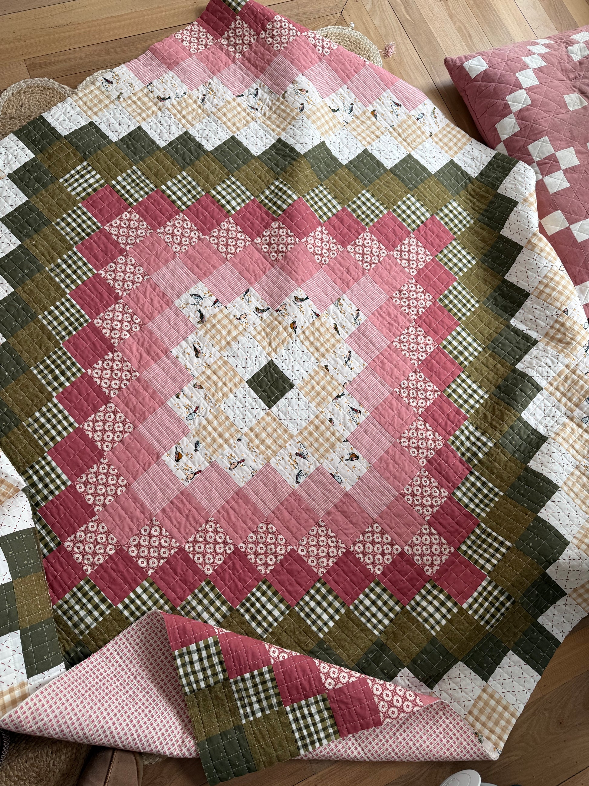 Around the World quilt pattern