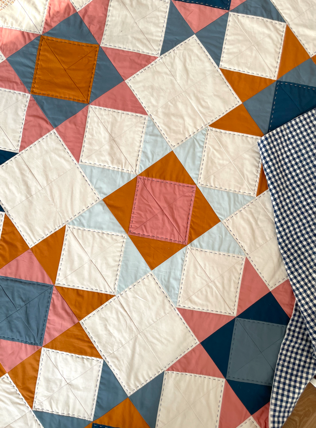 Sawtooth Star Quilt Pattern