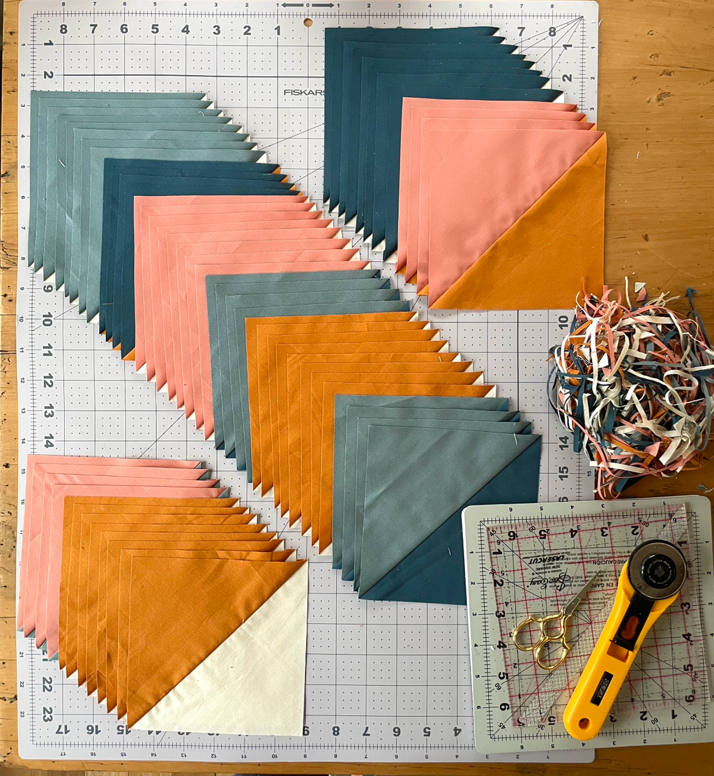Sawtooth Star Quilt Pattern
