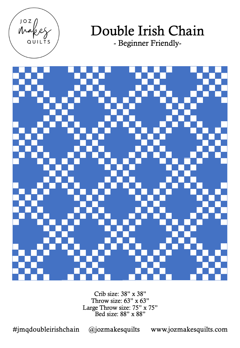 Double Irish Chain Quilt Pattern