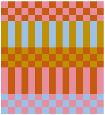 Chunky Charlie Quilt Pattern (baby, throw and bed size)