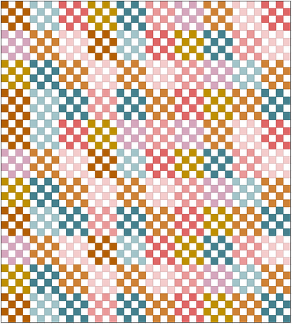 Small Squares Quilt Pattern