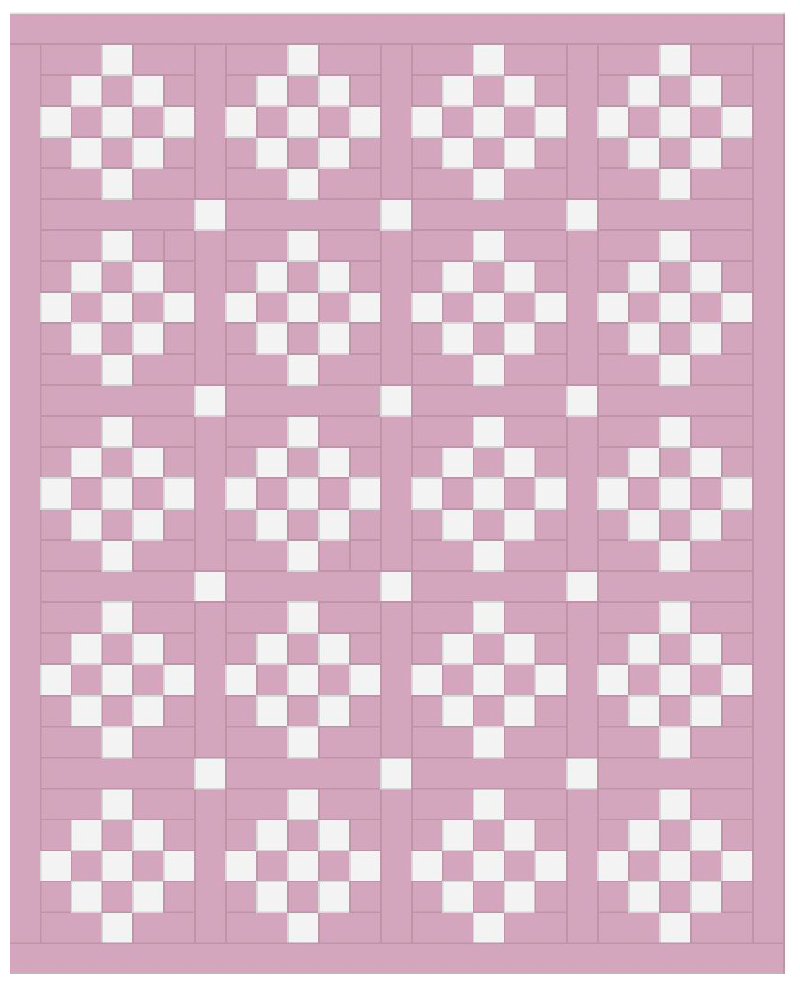 Diamond Dots Quilt Pattern