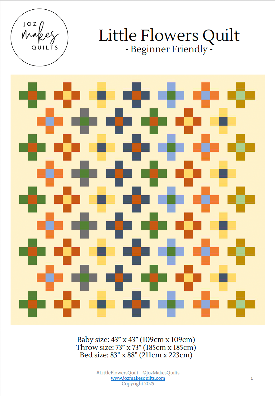 Little Flowers Quilt Pattern