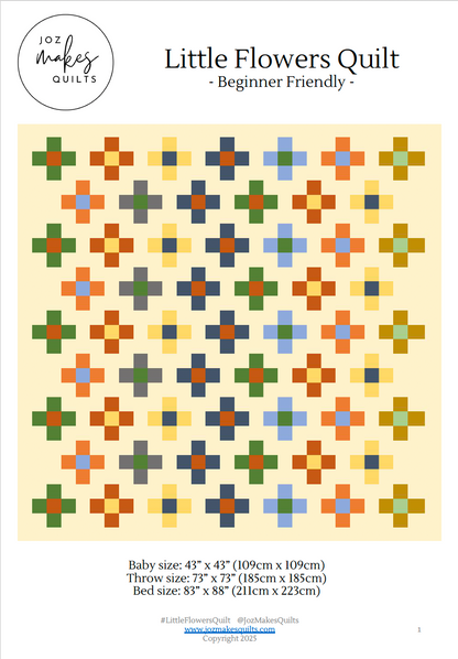 Little Flowers Quilt Pattern