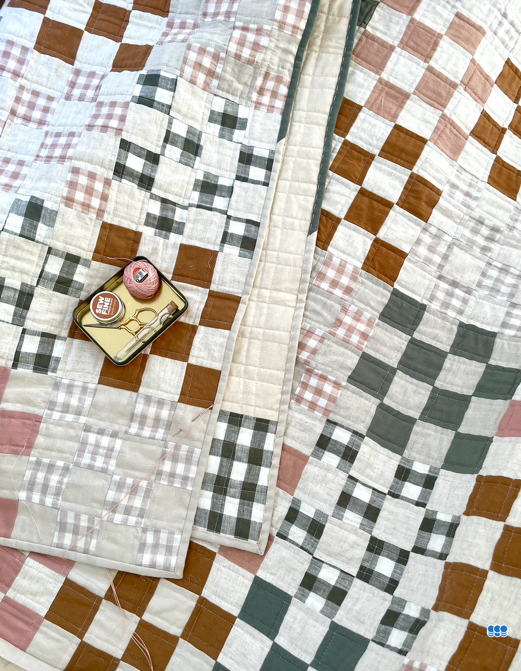 Small Squares Quilt Pattern