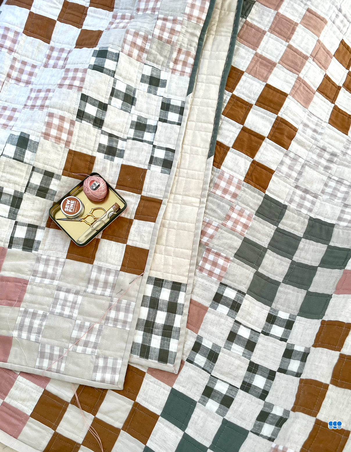 Small Squares Quilt Pattern