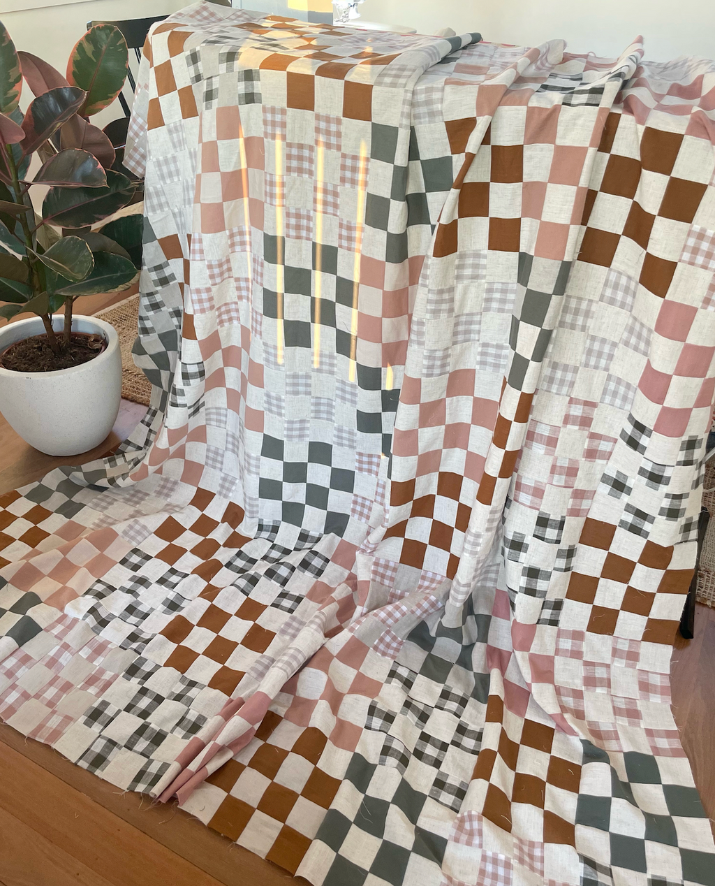 Small Squares Quilt Pattern