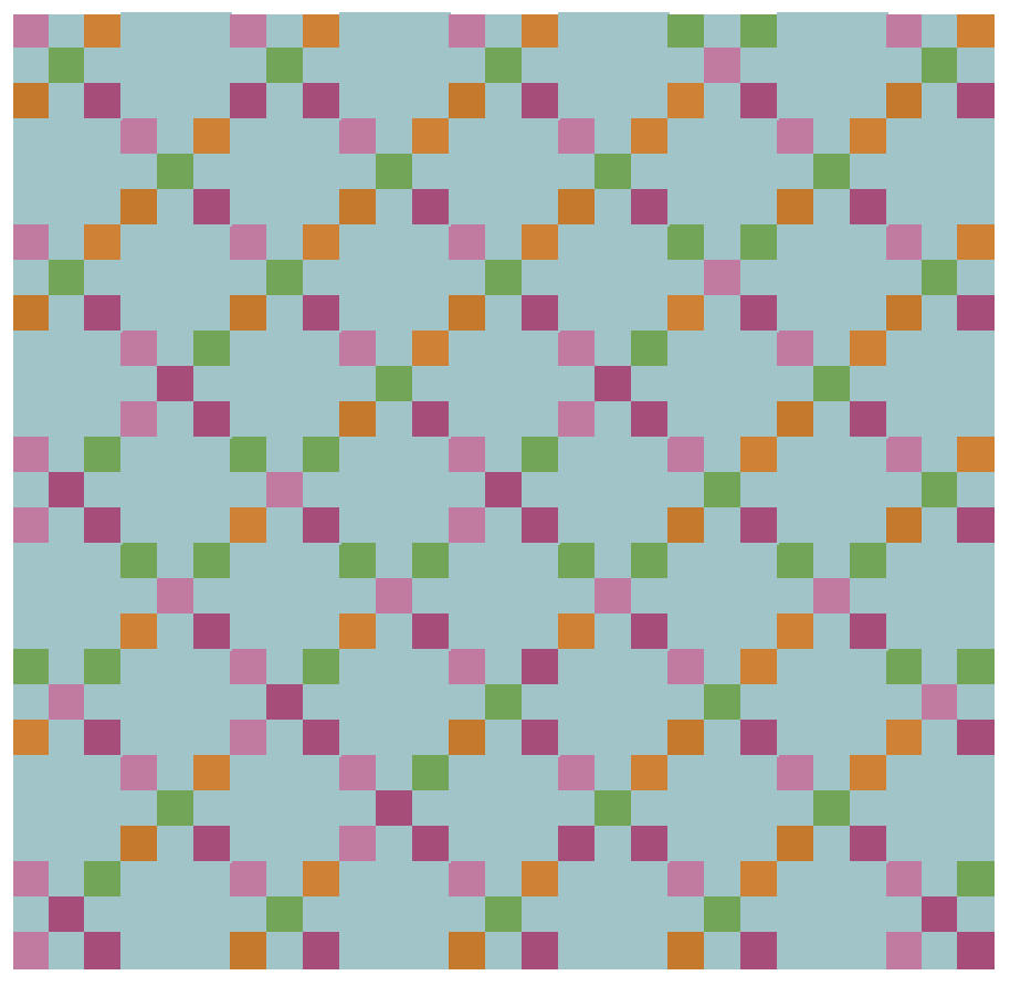 JMQ Single Irish Chain Quilt Pattern